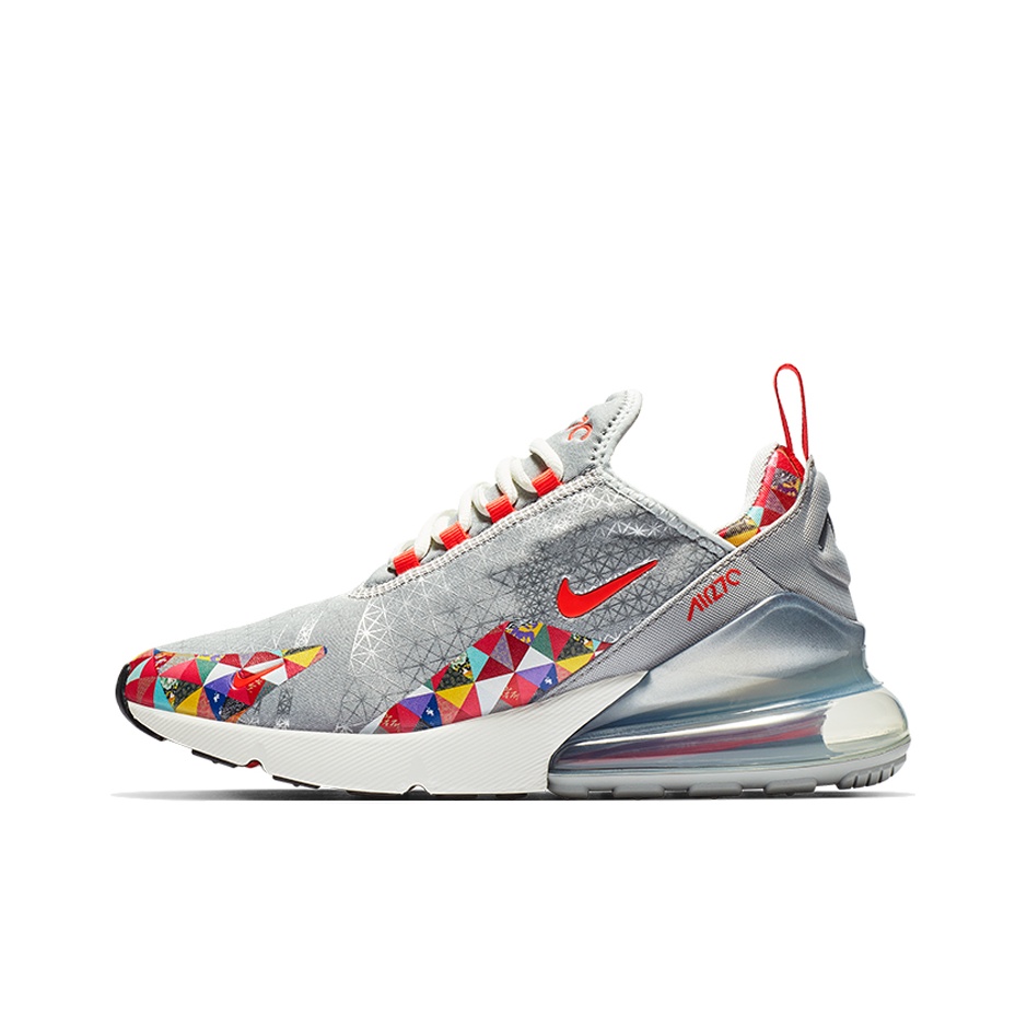 Nike Shoes Air Max 270 - Nike Air Max 270 Stoff-Dämpfung Low-Top